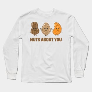 Nuts About You Valentine Long Sleeve T-Shirt